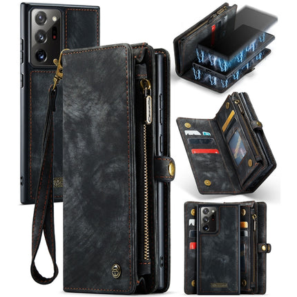 CaseMe-008 Detachable Multifunctional Horizontal Flip Leather Case with Card Slot & Holder & Zipper Wallet & Photo Frame