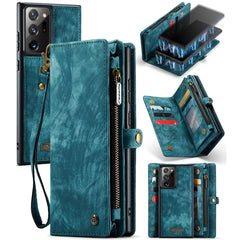 CaseMe-008 Detachable Multifunctional Horizontal Flip Leather Case with Card Slot & Holder & Zipper Wallet & Photo Frame, For Samsung Galaxy Note20, For Samsung Galaxy Note20 Ultra