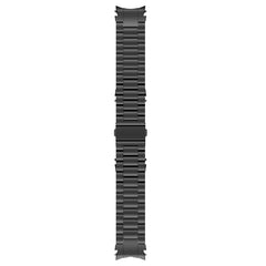 Button Style Three-bead Metal Watch Band, For Samsung Galaxy Watch6/6 Classic/5/5 Pro