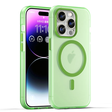 MagSafe Frosted Translucent TPU + PC Full Coverage Phone Case, For iPhone 15, For iPhone 14 Plus