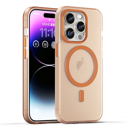 MagSafe Frosted Translucent TPU + PC Full Coverage Phone Case, For iPhone 15, For iPhone 14 Plus
