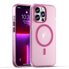 MagSafe Frosted Translucent TPU + PC Full Coverage Phone Case