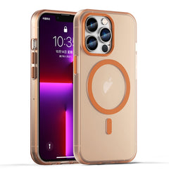 MagSafe Frosted Translucent TPU + PC Full Coverage Phone Case