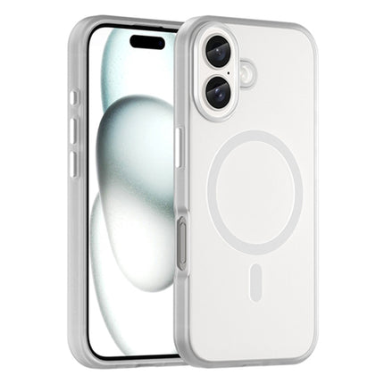 MagSafe Frosted Translucent TPU + PC Full Coverage Phone Case, For iPhone 15 Pro, For iPhone 15 Plus