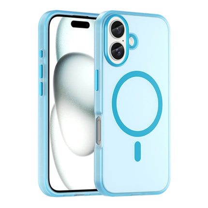 MagSafe Frosted Translucent TPU + PC Full Coverage Phone Case, For iPhone 15, For iPhone 14 Plus