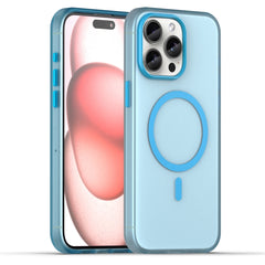 MagSafe Frosted Translucent TPU + PC Full Coverage Phone Case, For iPhone 16, For iPhone 15 Pro Max