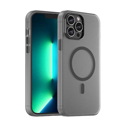 MagSafe Frosted Translucent TPU + PC Full Coverage Phone Case, For iPhone 13, For iPhone 12
