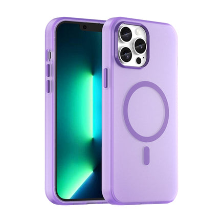 MagSafe Frosted Translucent TPU + PC Full Coverage Phone Case, For iPhone 13, For iPhone 12