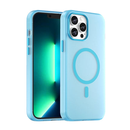 MagSafe Frosted Translucent TPU + PC Full Coverage Phone Case, For iPhone 13, For iPhone 12
