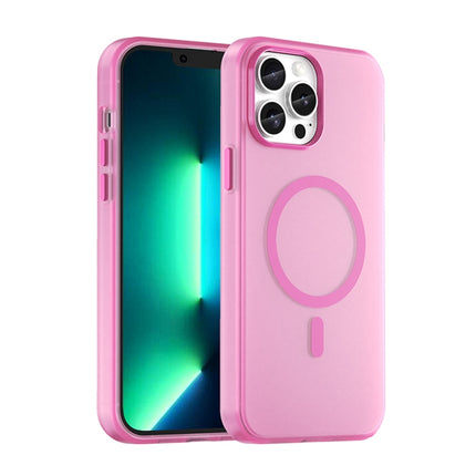 MagSafe Frosted Translucent TPU + PC Full Coverage Phone Case, For iPhone 13, For iPhone 12
