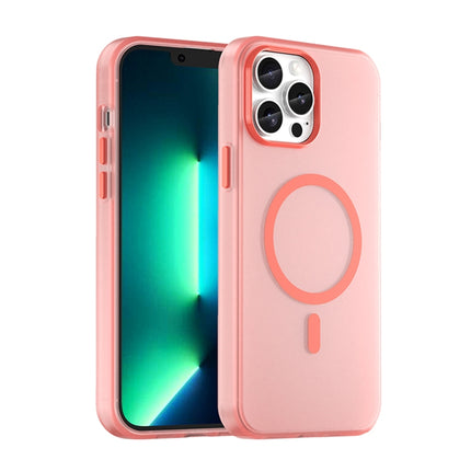 MagSafe Frosted Translucent TPU + PC Full Coverage Phone Case, For iPhone 13, For iPhone 12