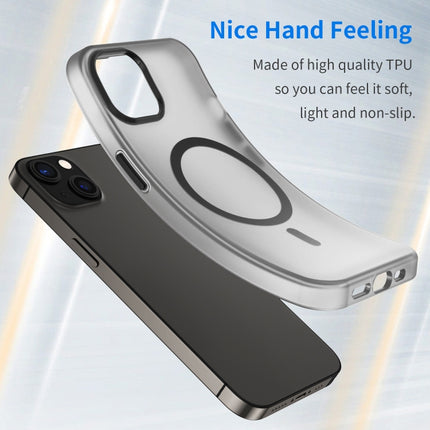 MagSafe Frosted Translucent TPU + PC Full Coverage Phone Case, For iPhone 13, For iPhone 12