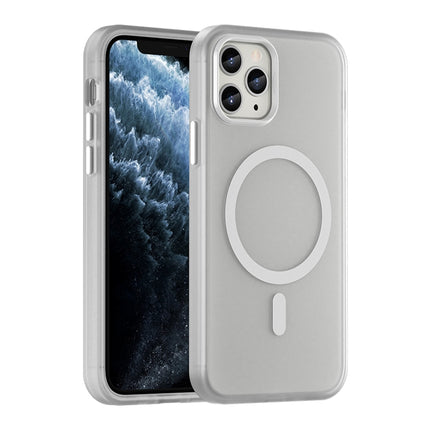 MagSafe Frosted Translucent TPU + PC Full Coverage Phone Case, For iPhone 11 Pro Max, For iPhone 11