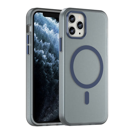 MagSafe Frosted Translucent TPU + PC Full Coverage Phone Case, For iPhone 11 Pro Max, For iPhone 11