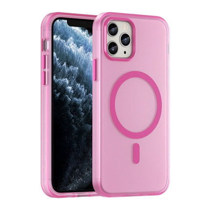 MagSafe Frosted Translucent TPU + PC Full Coverage Phone Case, For iPhone 11 Pro Max, For iPhone 11