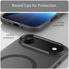 MagSafe Frosted Translucent TPU + PC Full Coverage Phone Case