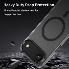 MagSafe Frosted Translucent TPU + PC Full Coverage Phone Case