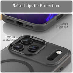 MagSafe Frosted Translucent TPU + PC Full Coverage Phone Case, For iPhone 17 Pro Max, For iPhone 17 Pro, For iPhone 17