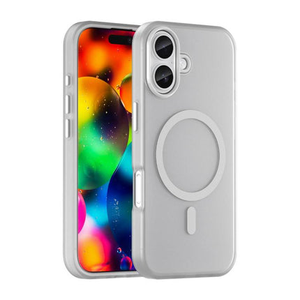 MagSafe Frosted Translucent TPU + PC Full Coverage Phone Case, For iPhone 17e / 16e, For iPhone 17 Pro Max, For iPhone 17 Pro