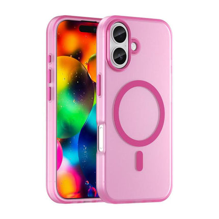 MagSafe Frosted Translucent TPU + PC Full Coverage Phone Case, For iPhone 17e / 16e, For iPhone 17 Pro Max, For iPhone 17 Pro