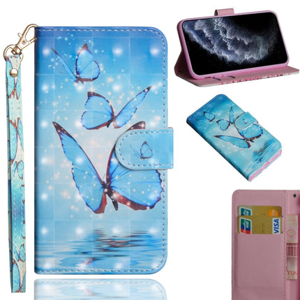 3D Painting Pattern Horizontal Flip TPU + PU Leather Case with Holder & Card Slots & Wallet & Lanyard, For iPhone 11 Pro Max, For iPhone 11 Pro