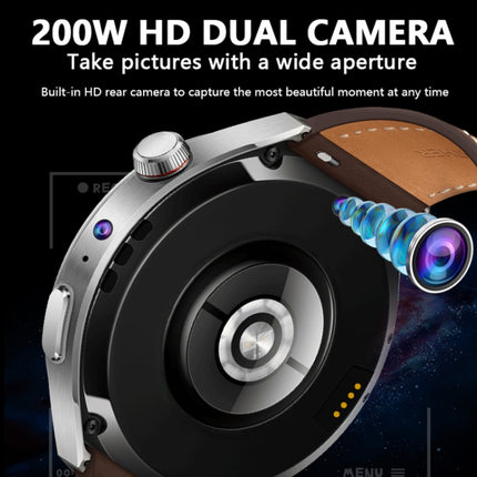 1.53 inch Front Camera Smart Watch Support AI Voice / SIM Card, 2GB+32GB