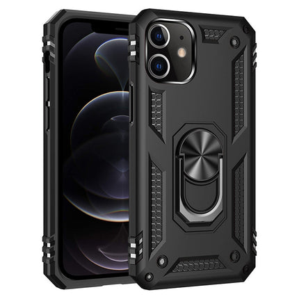 Shockproof TPU + PC Protective Case with 360 Degree Rotating Holder, For iPhone 12 Pro Max, For iPhone 12 / 12 Pro, For iPhone 12 mini, For Xiaomi Redmi 9