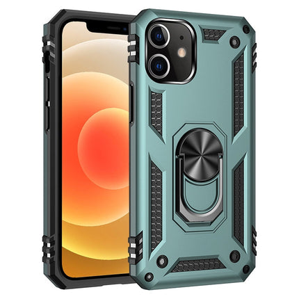 Shockproof TPU + PC Protective Case with 360 Degree Rotating Holder, For iPhone 12 Pro Max, For iPhone 12 / 12 Pro, For iPhone 12 mini, For Xiaomi Redmi 9