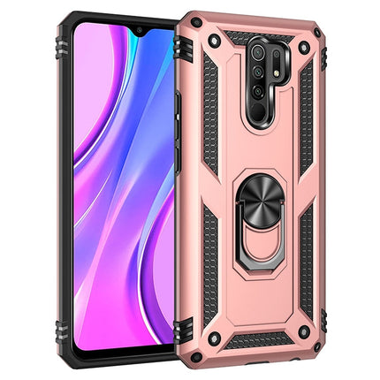 Shockproof TPU + PC Protective Case with 360 Degree Rotating Holder, For iPhone 12 Pro Max, For iPhone 12 / 12 Pro, For iPhone 12 mini, For Xiaomi Redmi 9