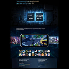 Oukitel WP19 Pro, 6.8 inch MediaTek Helio G99 Octa-core, NFC, Network: 4G