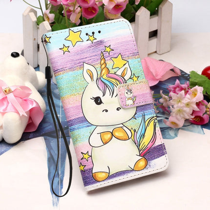 Painted Flat Texture Leather Case with Lanyard & Card Slot & Wallet & Holder, For iPhone 12 mini, For iPhone 12 / 12 Pro