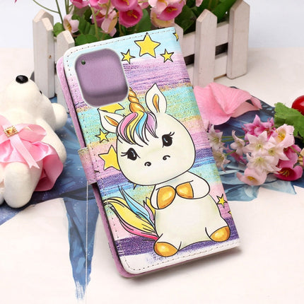 Painted Flat Texture Leather Case with Lanyard & Card Slot & Wallet & Holder, For iPhone 12 Pro Max