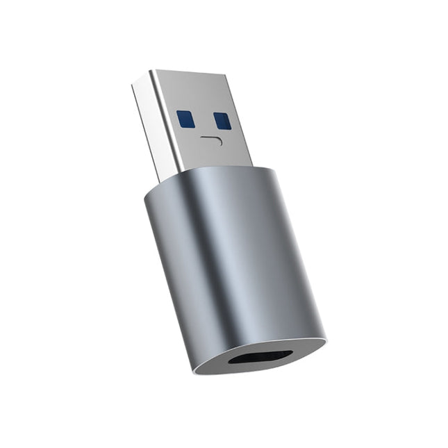 60W USB-A Male to USB-C Female Charging Transfer Adapter
