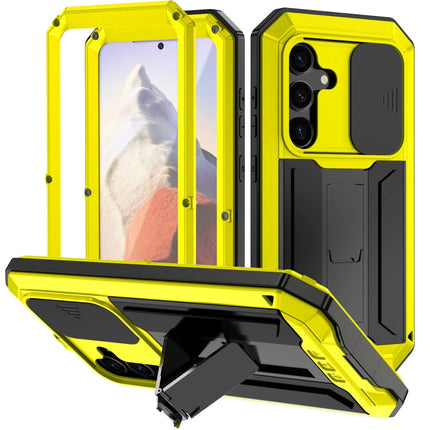 R-JUST Sliding Camera Life Waterproof Holder Phone Case, For Samsung Galaxy S24 5G