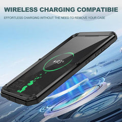 R-JUST Sliding Camera Life Waterproof Holder Phone Case, For Samsung Galaxy S25 Edge 5G, For Samsung Galaxy S25 5G, For Samsung Galaxy S25+ 5G, For Samsung Galaxy S25 Ultra 5G, For Samsung Galaxy S24 Ultra 5G, For Samsung Galaxy S24+ 5G