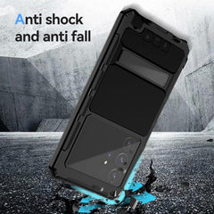 R-JUST Life Waterproof Dustproof Shockproof Holder Phone Case, For Samsung Galaxy S25 Ultra 5G, For Samsung Galaxy S24 Ultra 5G