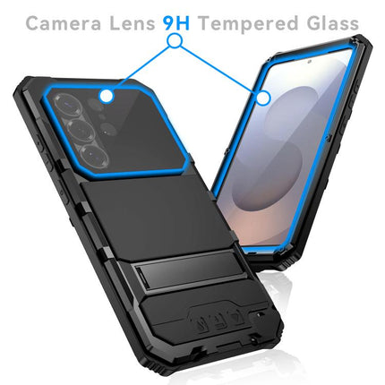 R-JUST Life Waterproof Dustproof Shockproof Holder Phone Case, For Samsung Galaxy S26 Ultra 5G, For Samsung Galaxy S25 Edge 5G, For Samsung Galaxy S25 Ultra 5G, For Samsung Galaxy S24 Ultra 5G