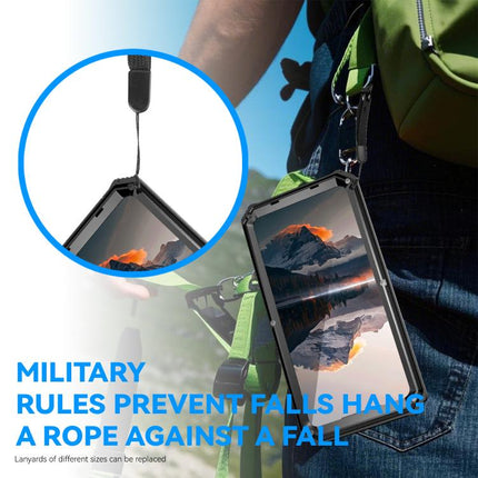 R-JUST Life Waterproof Dustproof Shockproof Holder Phone Case, For Samsung Galaxy S26 Ultra 5G, For Samsung Galaxy S25 Edge 5G, For Samsung Galaxy S25 Ultra 5G, For Samsung Galaxy S24 Ultra 5G