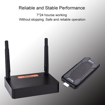Measy FHD656 Mini 1080P HDMI 1.4 HD Wireless Audio Video Transmitter Receiver Extender Transmission System, Transmission Distance: 100m,, US Plug, EU Plug, AU Plug, UK Plug