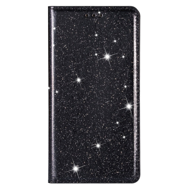 Ultrathin Glitter Magnetic Horizontal Flip Leather Case with Holder & Card Slots, For iPhone 6 Plus, For iPhone 8 / 7, For iPhone 8 Plus / 7 Plus, For iPhone 11