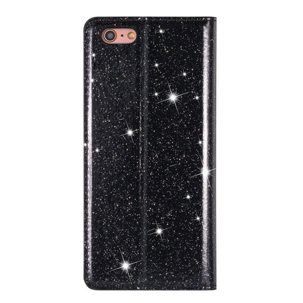 Ultrathin Glitter Magnetic Horizontal Flip Leather Case with Holder & Card Slots, For iPhone 6 Plus, For iPhone 8 / 7, For iPhone 8 Plus / 7 Plus, For iPhone 11