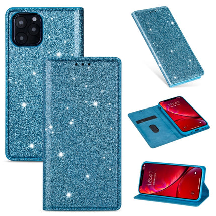 Ultrathin Glitter Magnetic Horizontal Flip Leather Case with Holder & Card Slots, For iPhone 6 Plus, For iPhone 8 / 7, For iPhone 8 Plus / 7 Plus, For iPhone 11