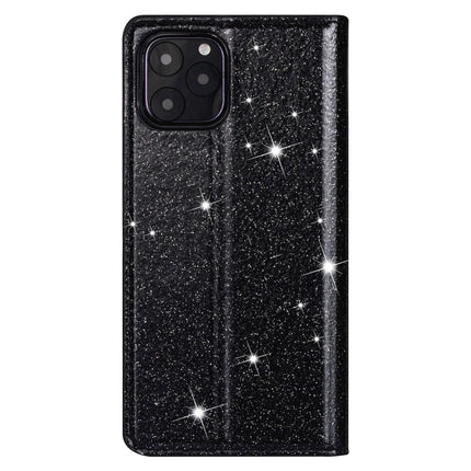 Ultrathin Glitter Magnetic Horizontal Flip Leather Case with Holder & Card Slots, For iPhone 11 Pro, For iPhone 11 Pro Max, For iPhone X / XS, For iPhone XS Max