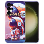 For Samsung Galaxy S23 Ultra 5G / Orange Astronaut