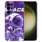 For Samsung Galaxy S23 Ultra 5G / Purple Astronaut