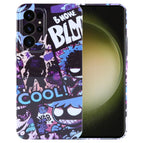 For Samsung Galaxy S23 Ultra 5G / Purple Comics