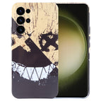 For Samsung Galaxy S23 Ultra 5G / Black Yellow Smiling
