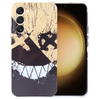 For Samsung Galaxy S23+ 5G / Black Yellow Smiling