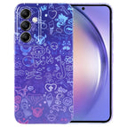 For Samsung Galaxy A54 5G / Blue Purple Graffiti