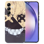 For Samsung Galaxy A54 5G / Black Yellow Smiling